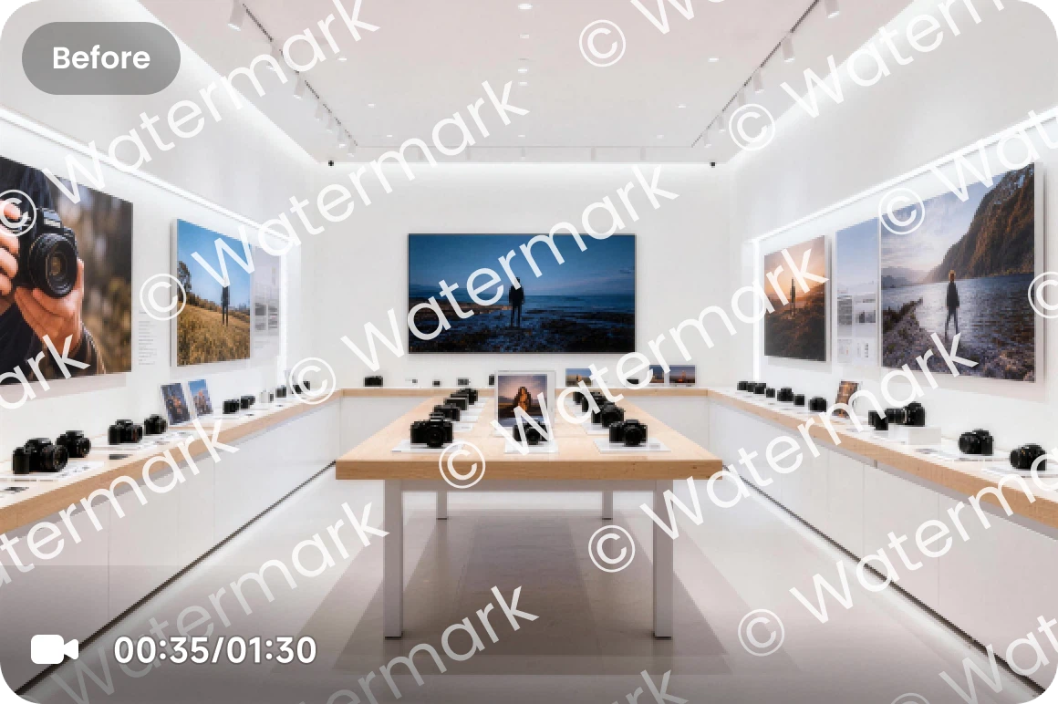 Or Skip the Watermark Entirely — Before
