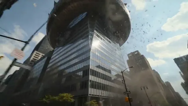 Seedance 2.5 giant monster city attack disaster scene