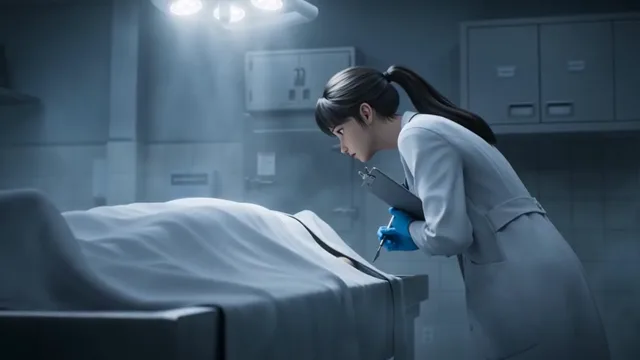 Seedance 2.5 sci-fi thriller morgue discovery scene