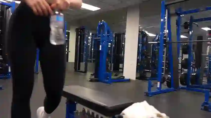 AI video example - 🏋️ Gym Phone Recording